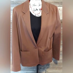 Vintage union made brown basic  from the 70's blazer